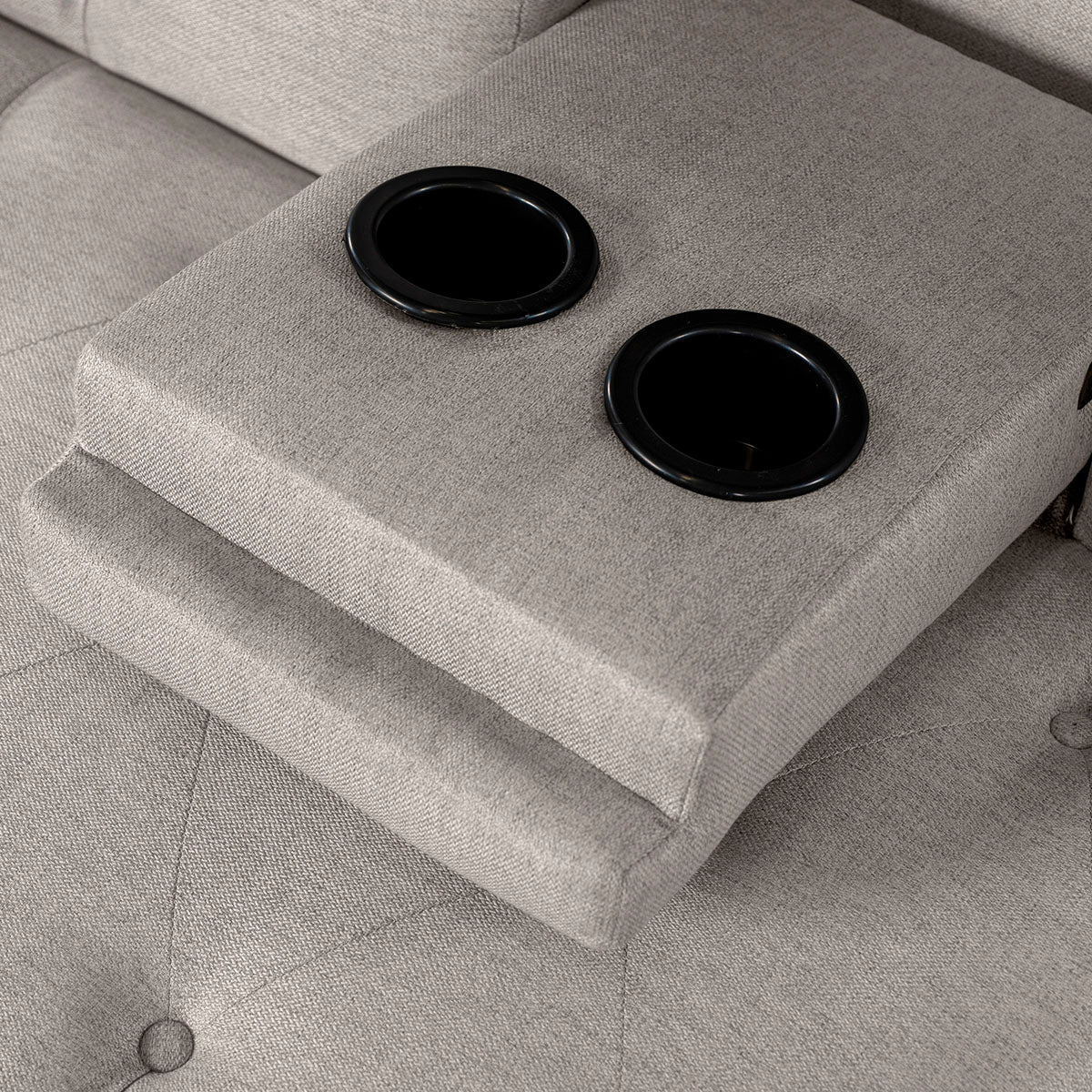 Sofá Cama Caroli Gris Claro