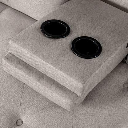 Sofá Cama Caroli Gris Claro