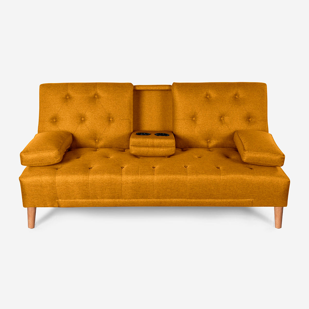 Sofá Cama Caroli Mostaza