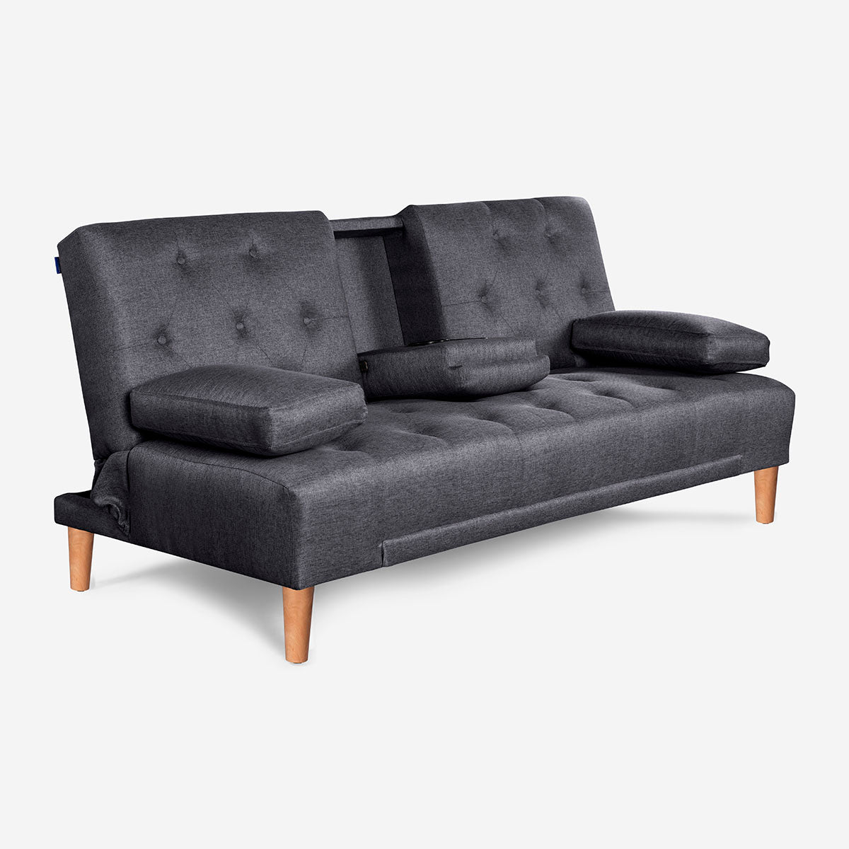 Sofá Cama Caroli Gris Oxford