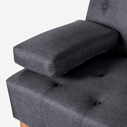 Sofá Cama Caroli Gris Oxford