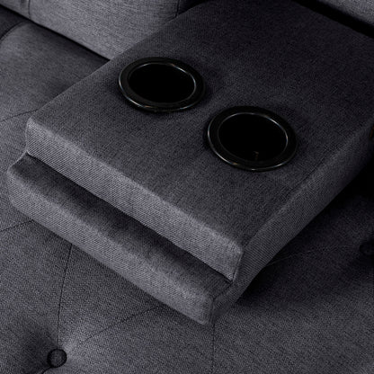 Sofá Cama Caroli Gris Oxford