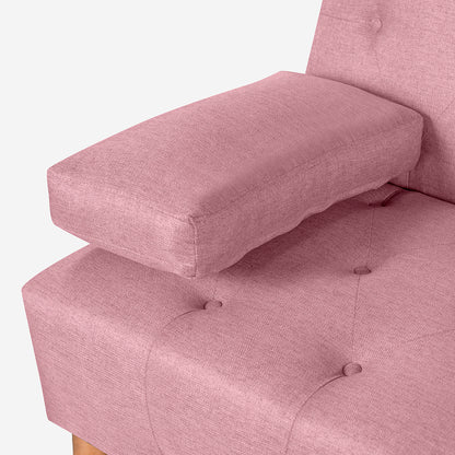 Sofá Cama Caroli Rosa