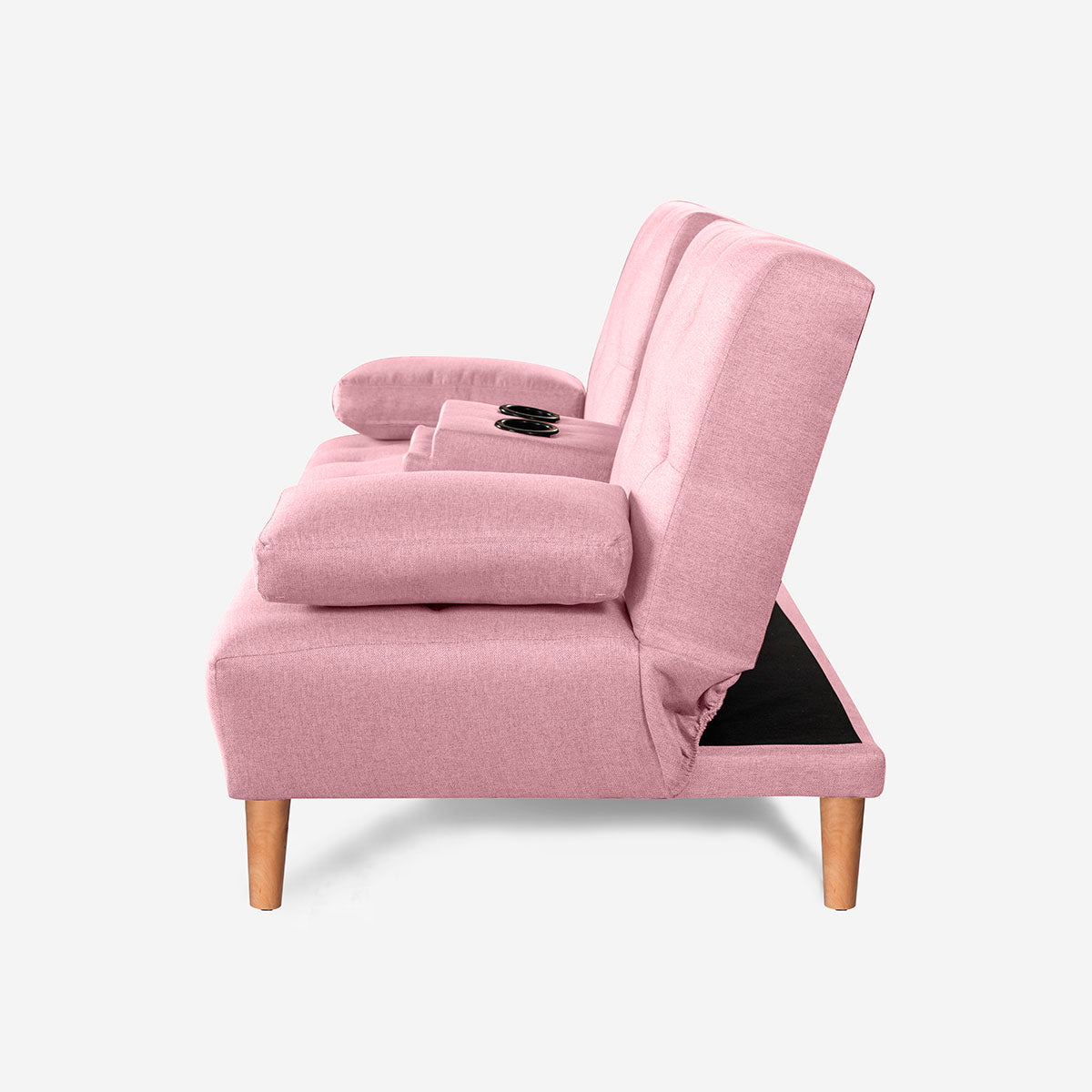 Sofá Cama Caroli Rosa