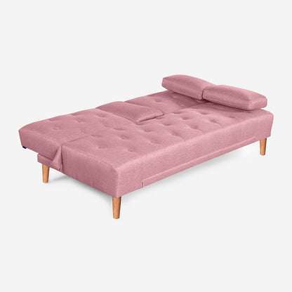 Sofá Cama Caroli Rosa