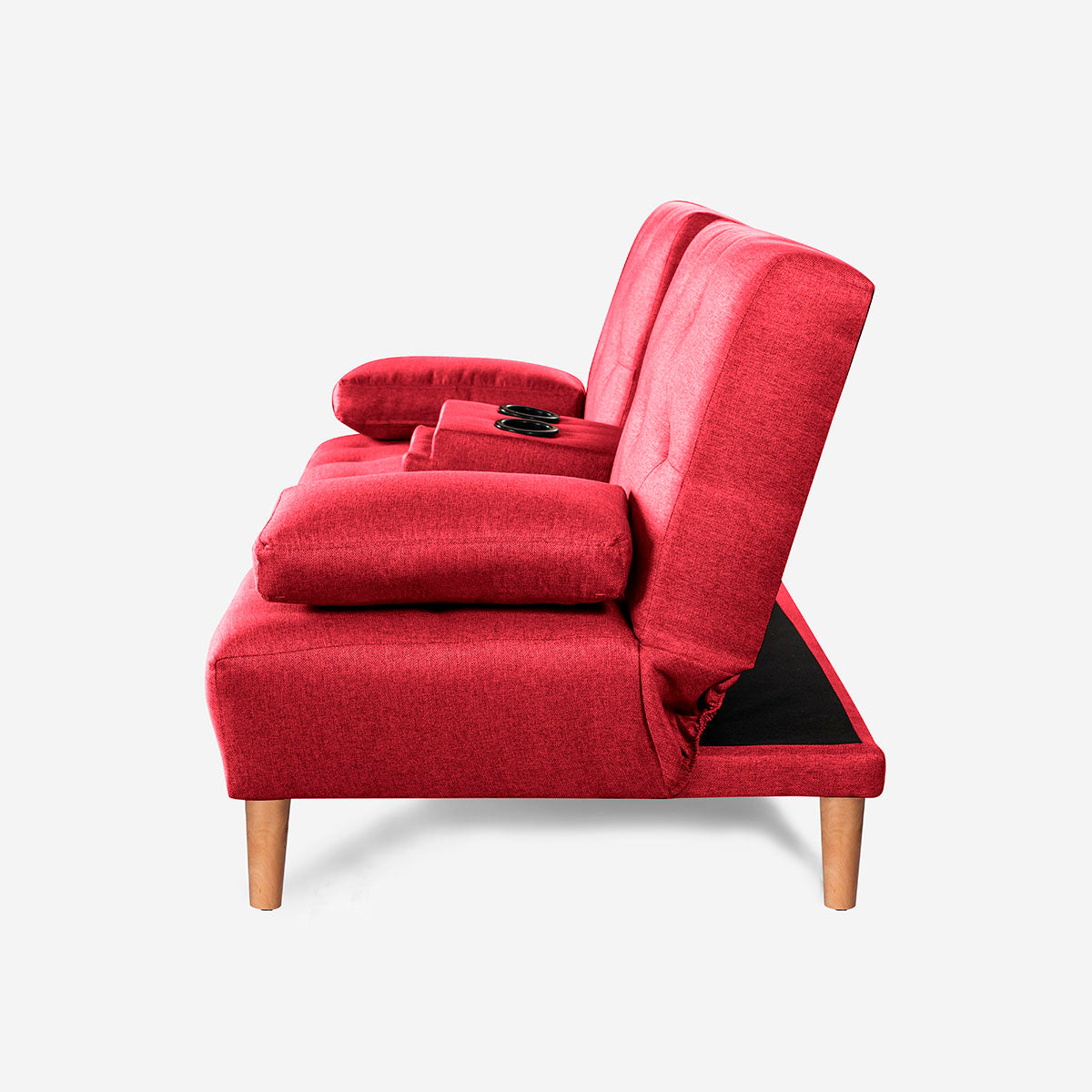 Sofá Cama Caroli Rojo