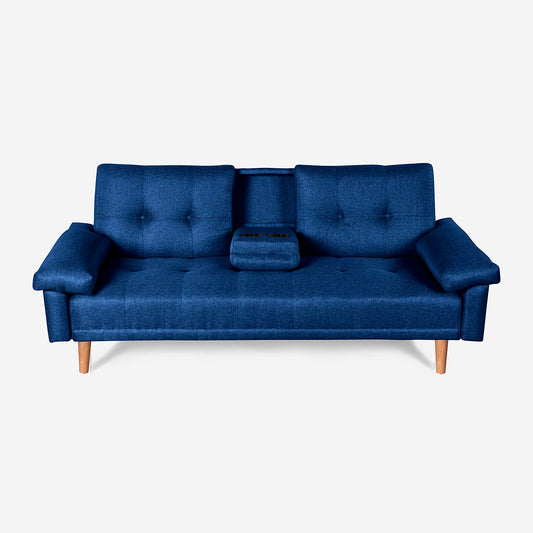 Sofá Cama Hendrix Azul
