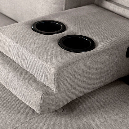 Sofá Cama Hendrix Gris Claro