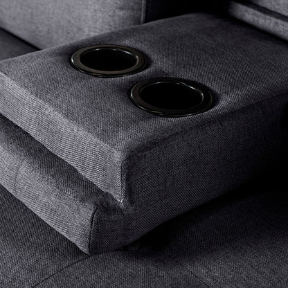 Sofá Cama Hendrix Gris Oxford
