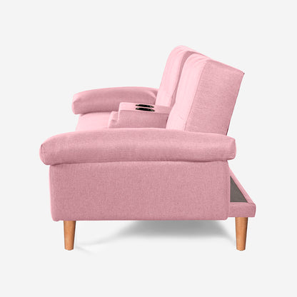 Sofá Cama Hendrix Rosa