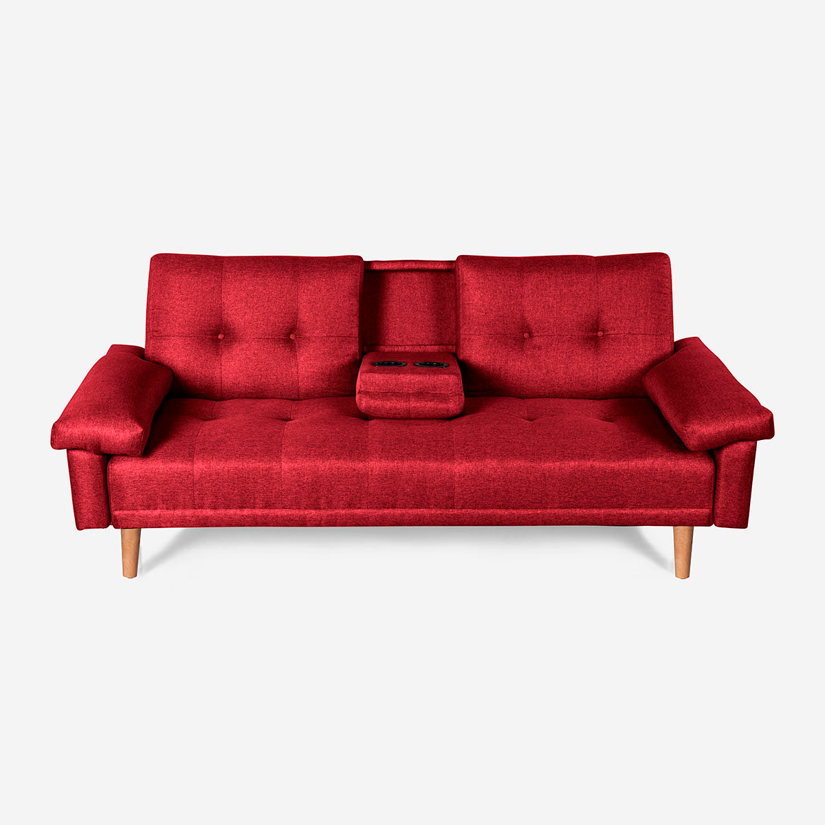 Sofá Cama Hendrix Rojo