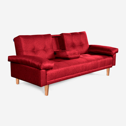 Sofá Cama Hendrix Rojo