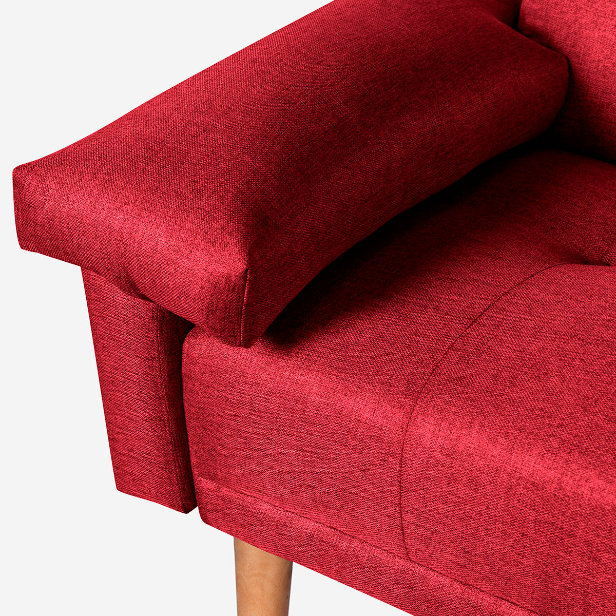 Sofá Cama Hendrix Rojo