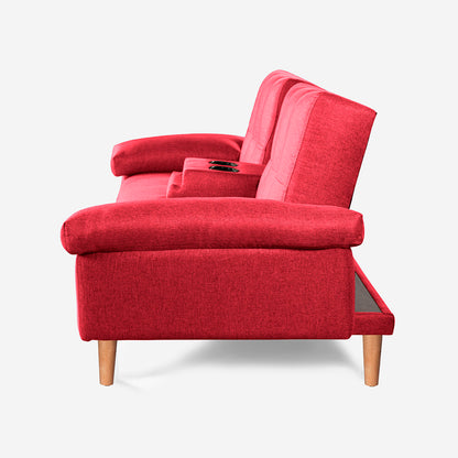 Sofá Cama Hendrix Rojo