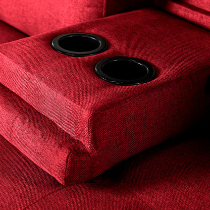 Sofá Cama Hendrix Rojo