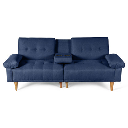 Sofá Cama Hendrix Azul