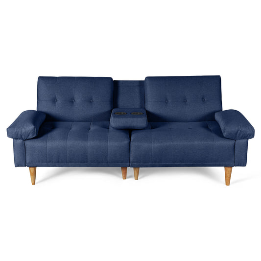 Sofá Cama Hendrix Azul