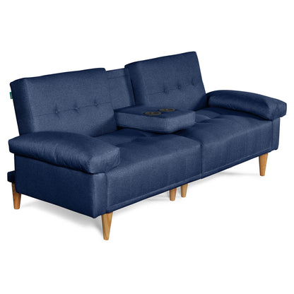 Sofá Cama Hendrix Azul