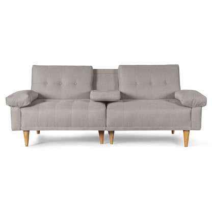 Sofá Cama Hendrix Gris Claro - Oferta