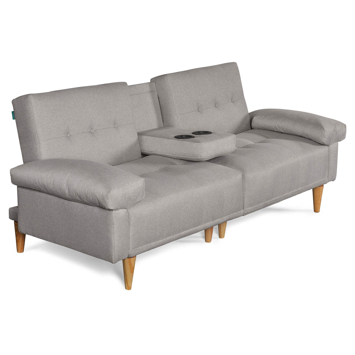 Sofá Cama Hendrix Gris Claro - Oferta