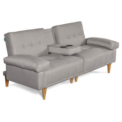 Sofá Cama Hendrix Gris Claro - Oferta