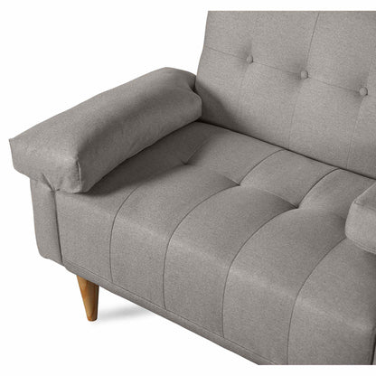 Sofá Cama Hendrix Gris Claro - Oferta