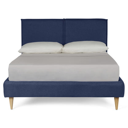 Cama Queen Luma Azul