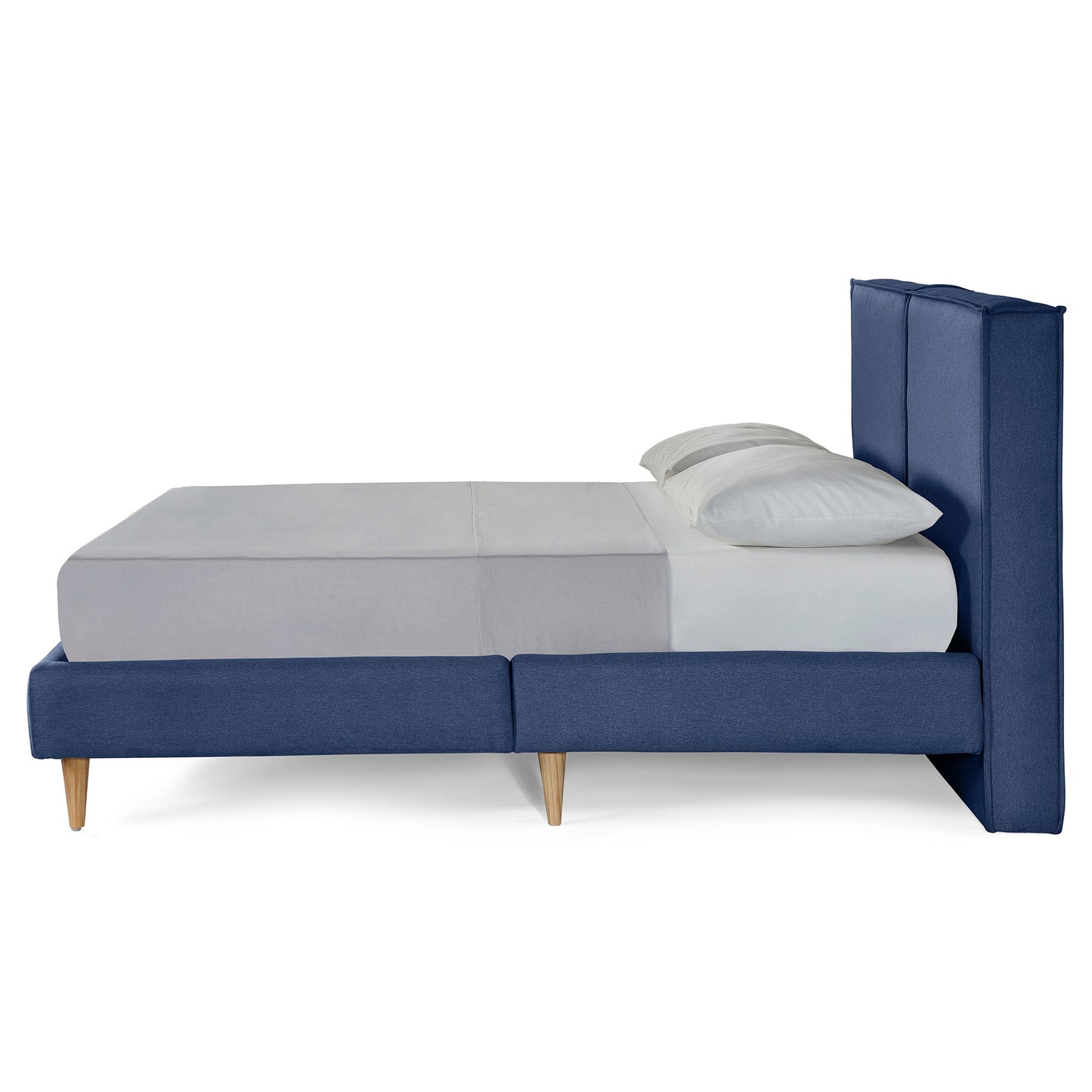 Cama Queen Luma Azul
