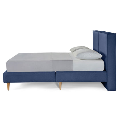 Cama Queen Luma Azul