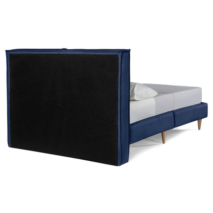 Cama Matrimonial Luma Azul