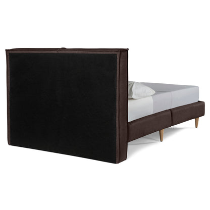 Cama Matrimonial Luma Chocolate