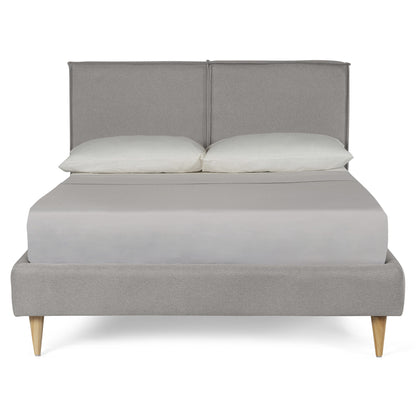 Cama Queen Luma Gris