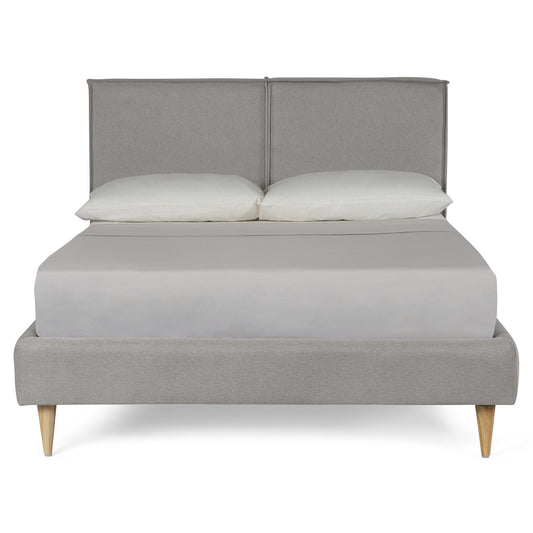 Cama Queen Luma Gris