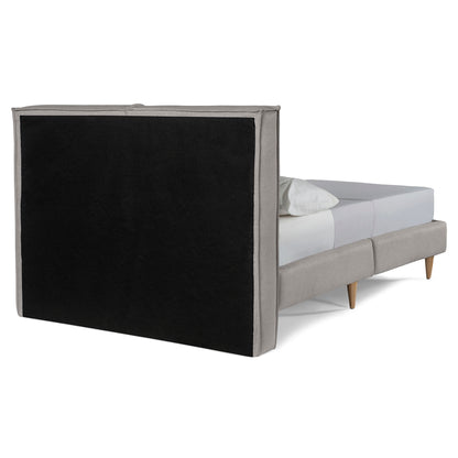 Cama Queen Luma Gris