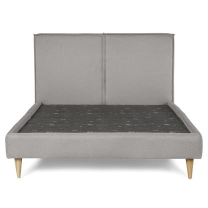Cama Queen Luma Gris
