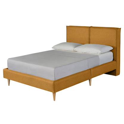 Cama Matrimonial Luma Mostaza