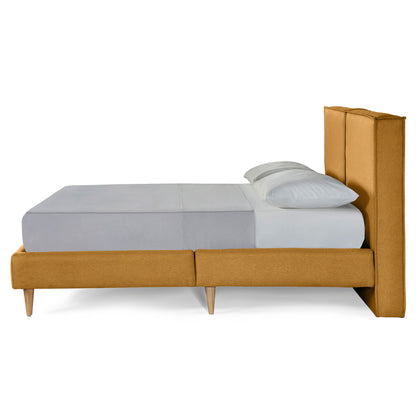 Cama Matrimonial Luma Mostaza