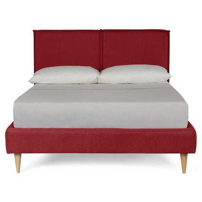 Cama Queen Luma Rojo