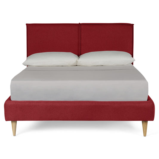Cama Queen Luma Rojo