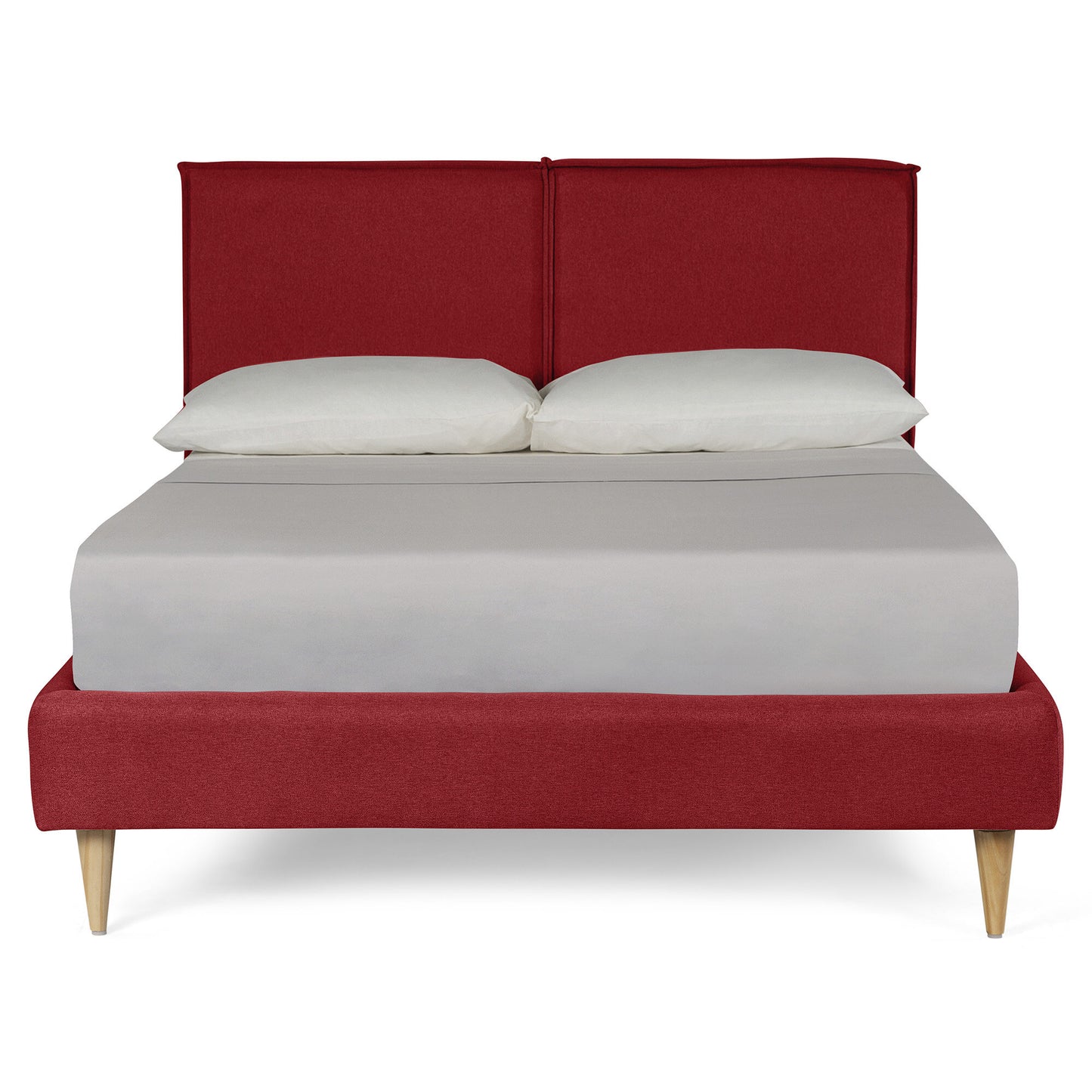 Cama Matrimonial Luma Rojo