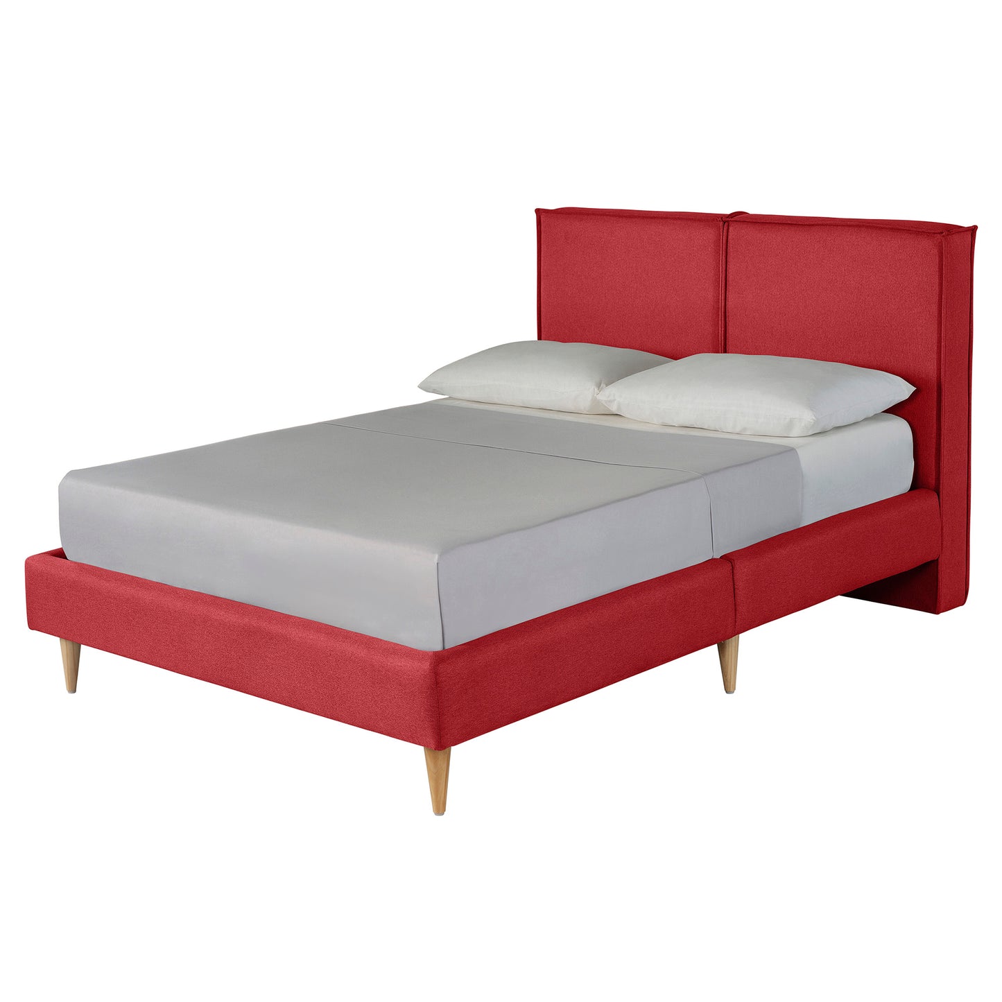 Cama Matrimonial Luma Rojo