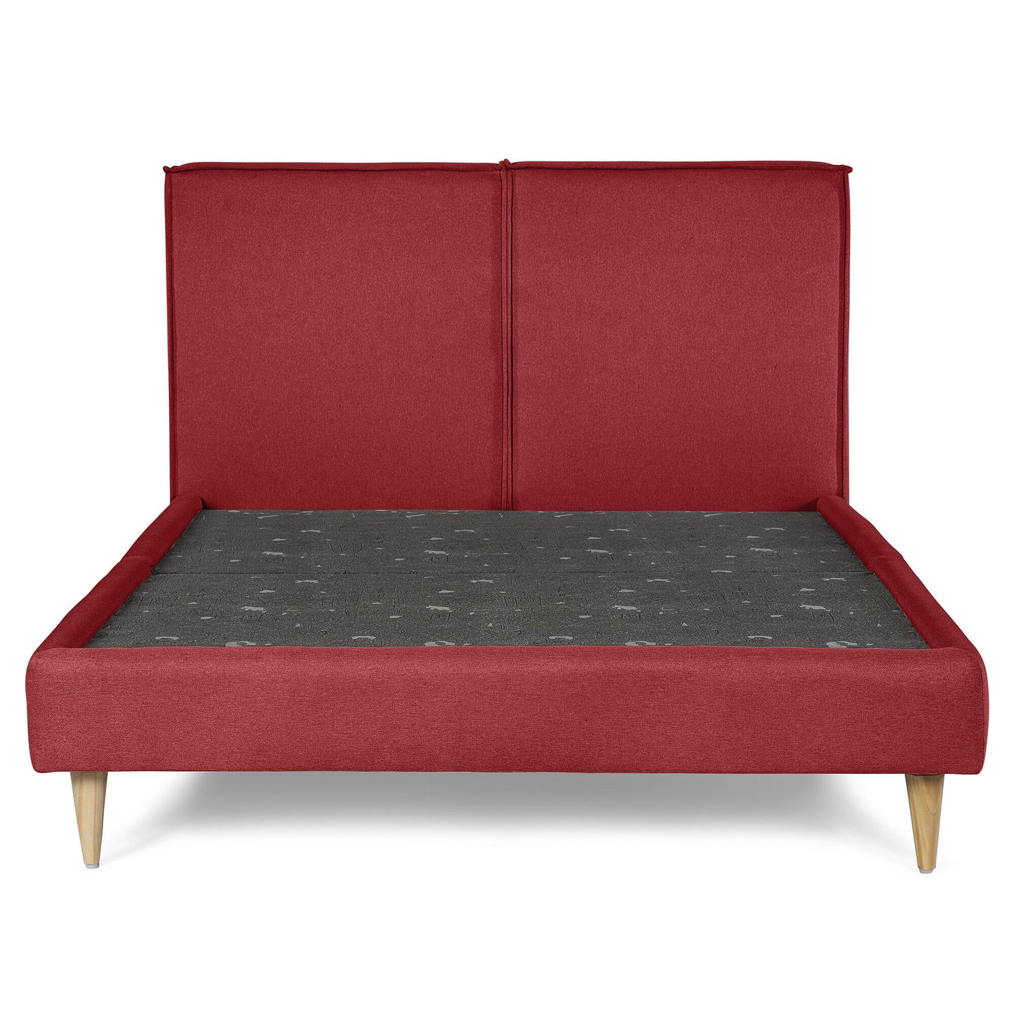 Cama Queen Luma Rojo