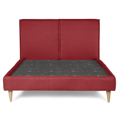 Cama Queen Luma Rojo