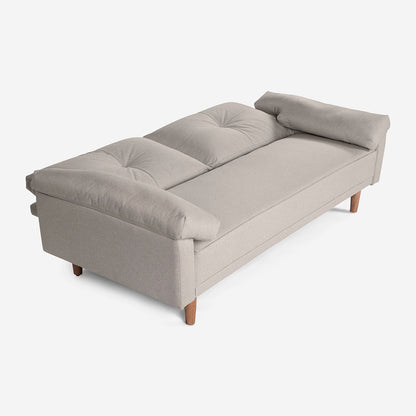 Sofá Cama Mandela Color Gris Claro