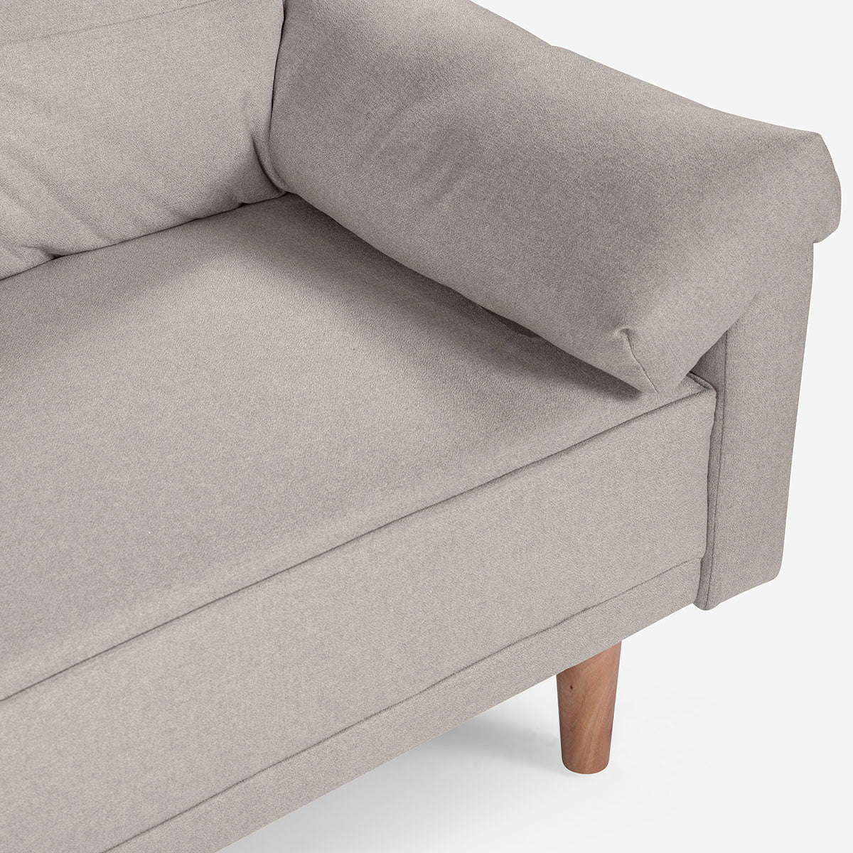 Sofá Cama Mandela Color Gris Claro