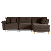 Sala Modular Maristella de 4 modulos Color Chocolate