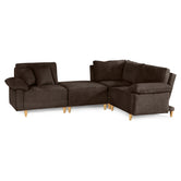 Sala Modular Maristella de 4 modulos Color Chocolate