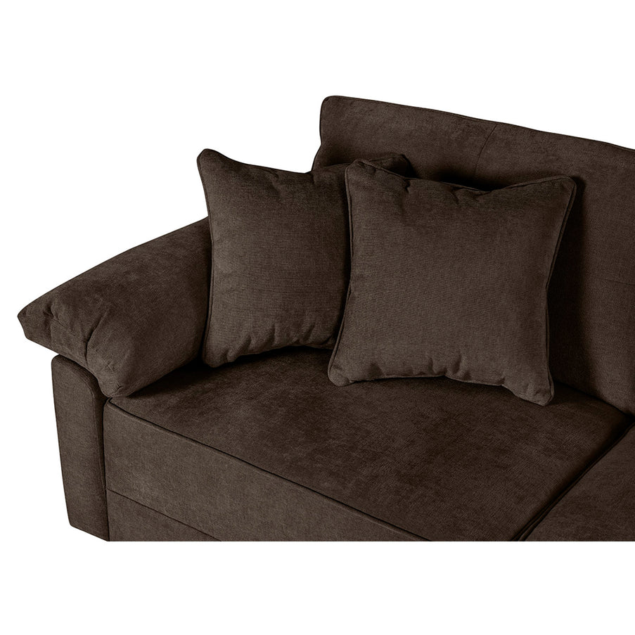 Sala Modular Maristella de 4 modulos Color Chocolate