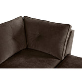 Sala Modular Maristella de 4 modulos Color Chocolate