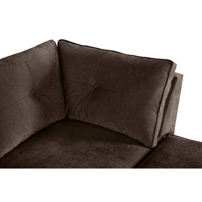 Sala Modular Maristella de 4 modulos Color Chocolate